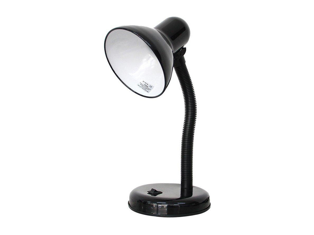 Adjustable desk lamp for study and night use, black (0)