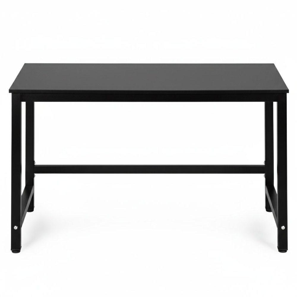 ModernHome Computer Desk 120x60 cm Home Office Study Table, Black (3)