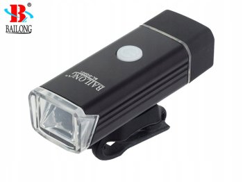 Bailong Bicycle Front LED Light, Black