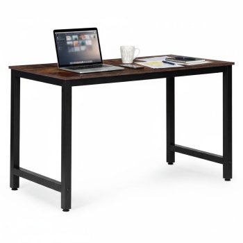 ModernHome Computer Desk 120x60 cm for Home Office Study and Gaming, Aged Walnut