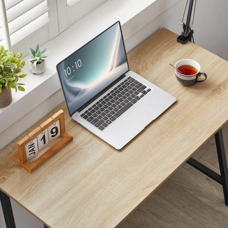 Computer Desk for Home Office Gaming Industrial Style, Sonoma Oak (1)