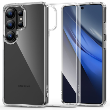 Samsung Galaxy S26 Ultra Case Tech-Protect FlexAir Hybrid, Clear