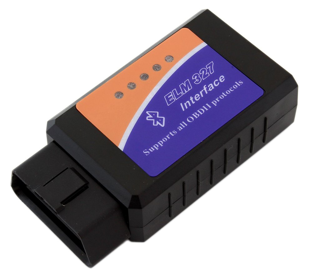 Bluetooth Car Diagnostics Tool Scanner Code Reader ELM327 OBDII OBD2 v2.1 (2)