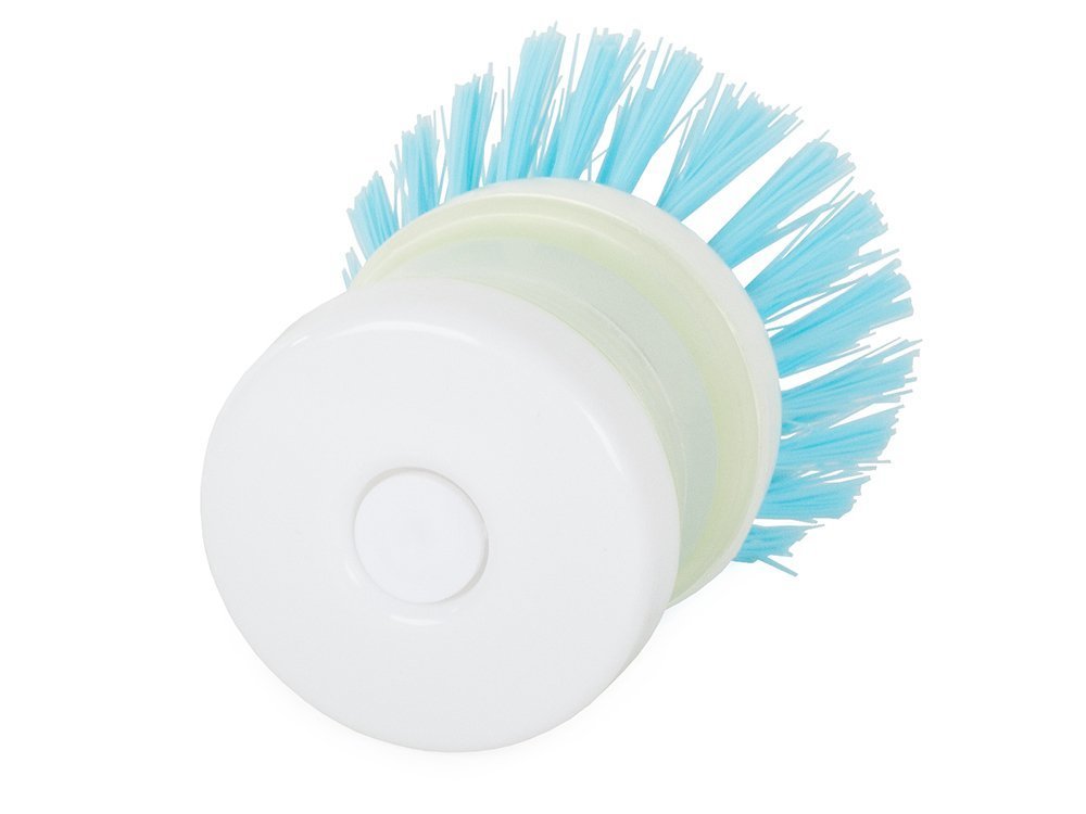 Dish Brush with Soap Dispenser for Dishes Pot Pan Kitchen Sink Scrubbing, Mix Color (1)