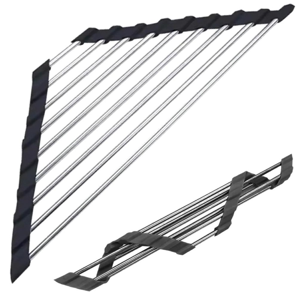 Triangular Drainer Dish Dryer Rack Shelf (3)