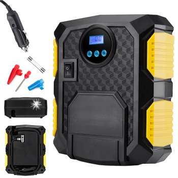 Car Tire Air Compressor Pump 12V, 120W