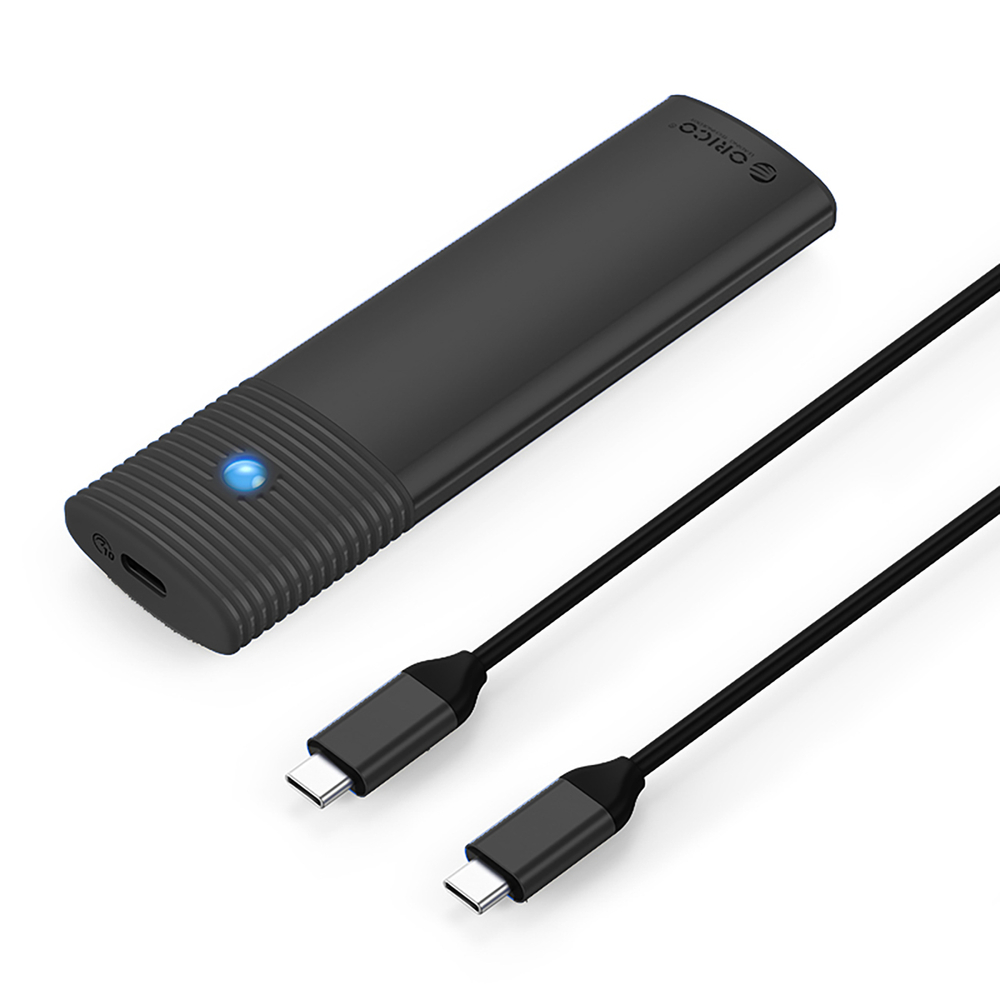 M.2 NVME USB-C 10Gbps disk bay - black