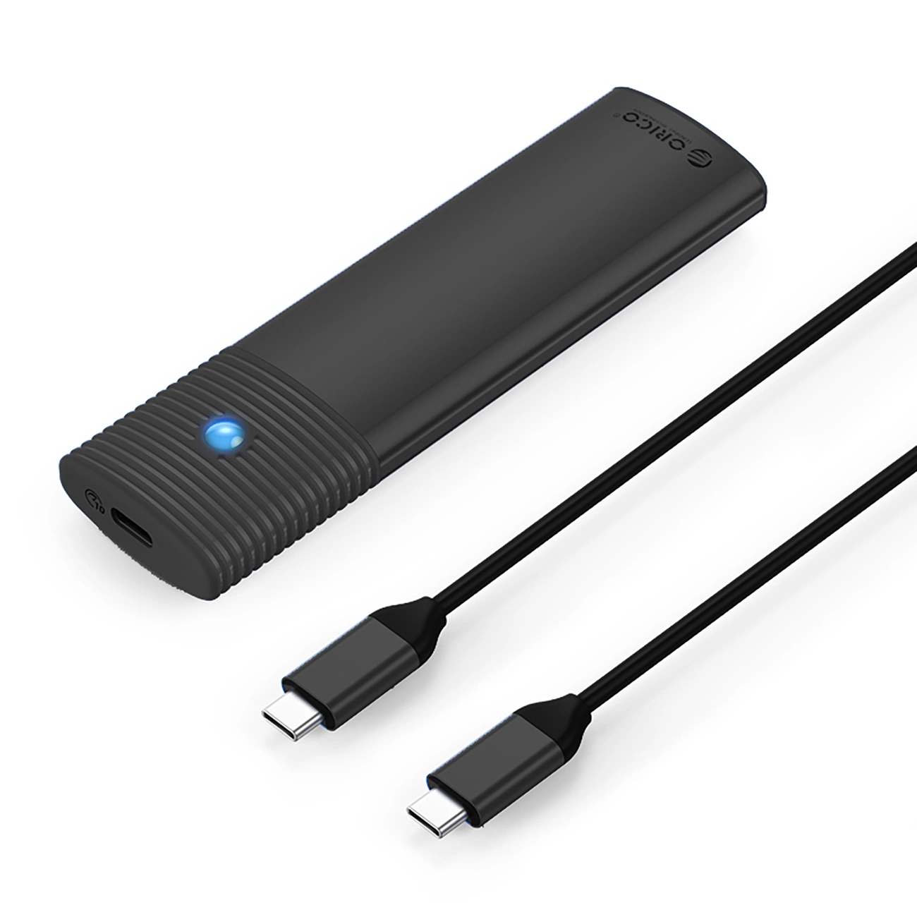 M.2 NVME USB-C 10Gbps disk bay - black