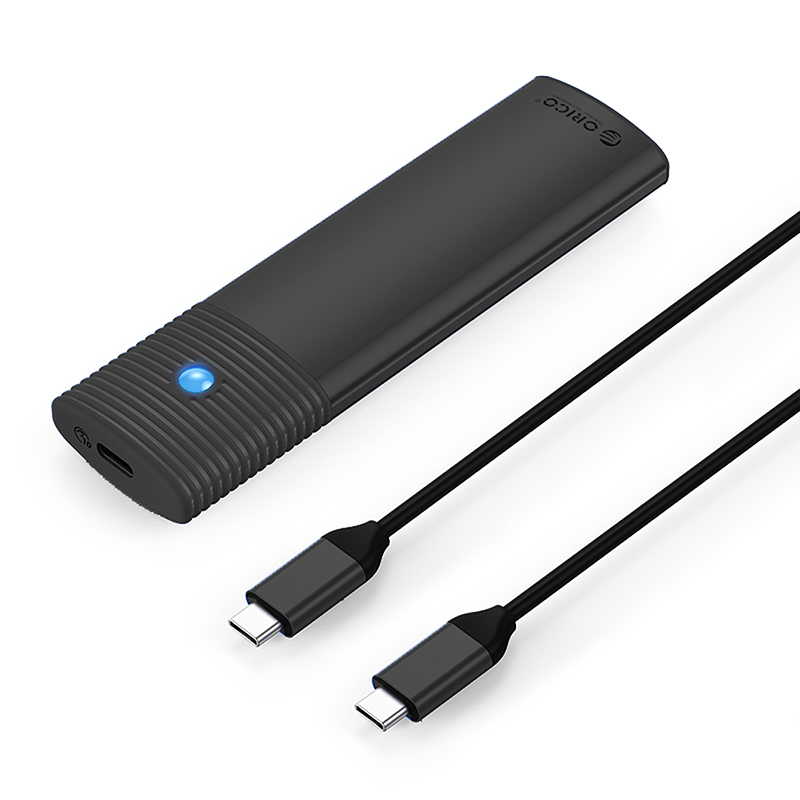 M.2 NVME USB-C 10Gbps disk bay - black