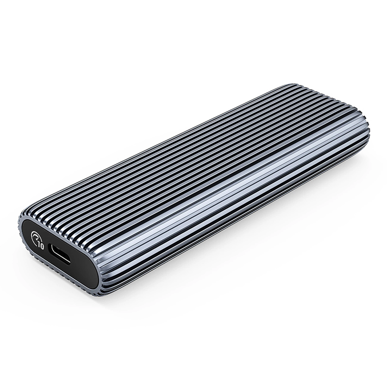 M.2 NVME USB-C 3.2 disk bay - gray
