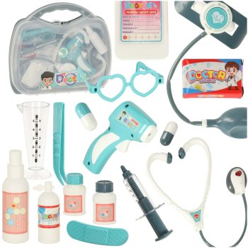 Kids Doctor Kit in Carry Case with Light and Sound Effects