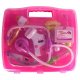 Interactive Set of Toy Doctor\'s Accessories 8 pcs, Pink