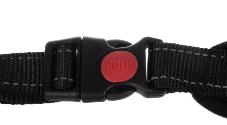 Adjustable No-Choke Dog Harness L with Control Handle (1)