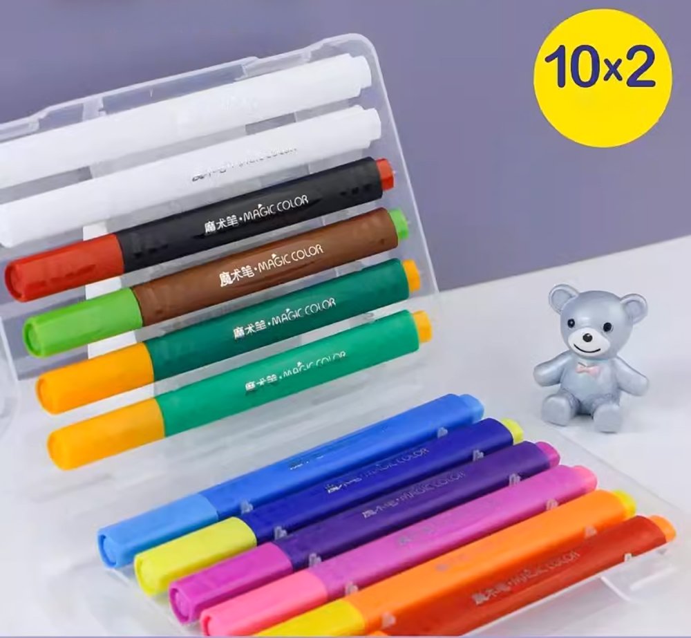 Magic Markers Color Changing Pens for Kids Drawing Set, 12 Pack (3)