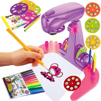 Kids Art Projector for Tracing and Drawing with Slides