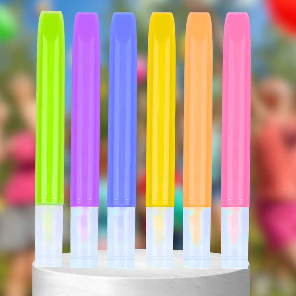 Fluorescent Paints for Painting on Ceramics Glass Porcelain, Set of 6 Pcs (1)