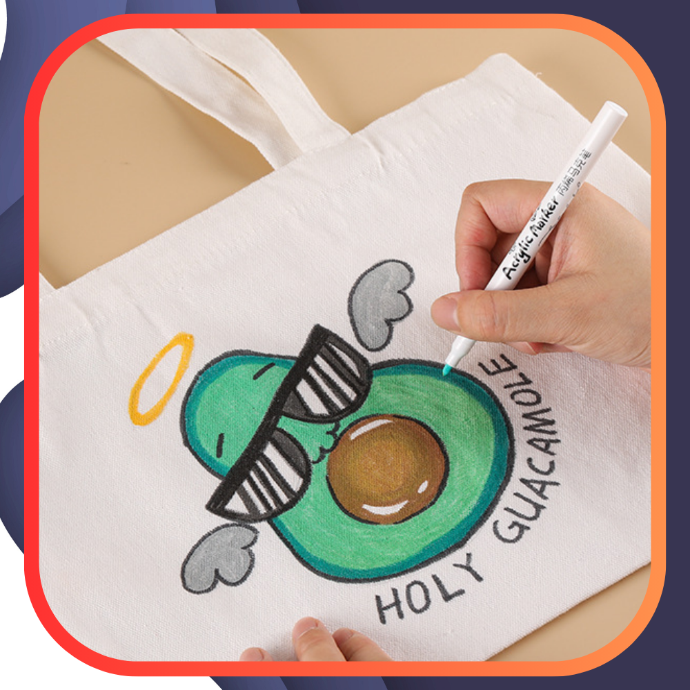 Acrylic Markers for Various Surfaces, Set of 24 Pcs (3)