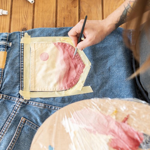 Acrylic Fabric Paints for Drawing on Different Surfaces, 24 pcs. (2)