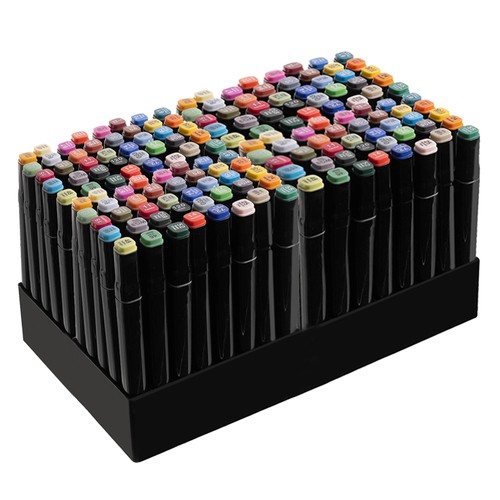 Double-Sided Markers Maaleo 24101, Set of 168 Pcs (11)