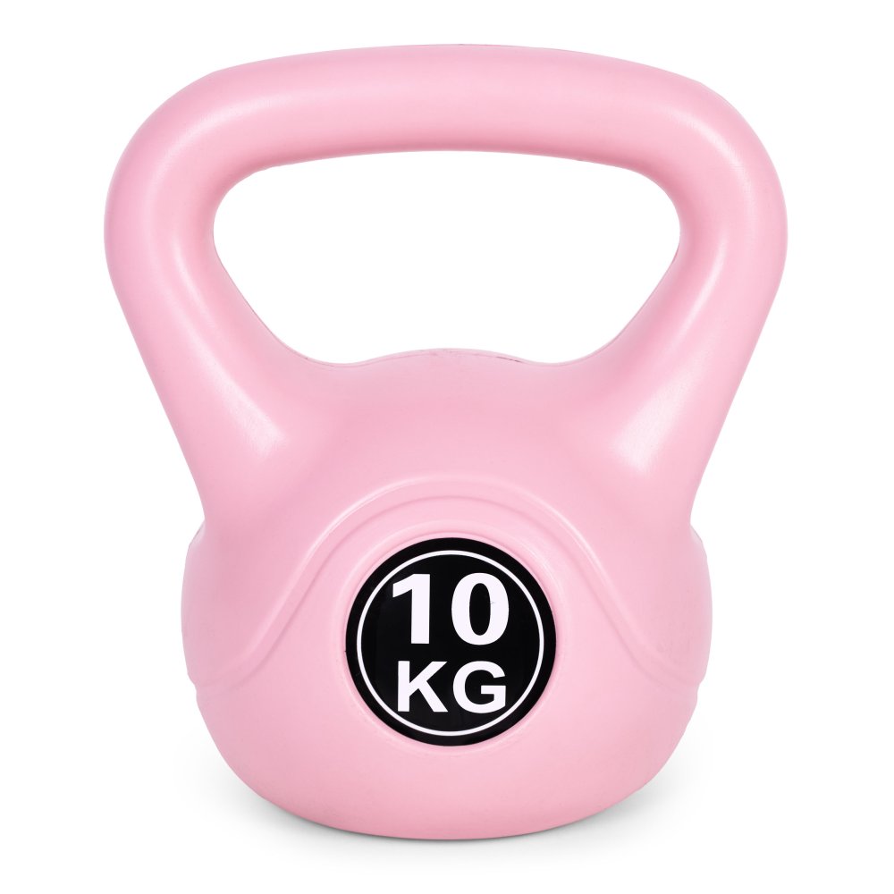 ModernHome 10 kg Kettlebell for Strength Training and Fitness, Pink (0)