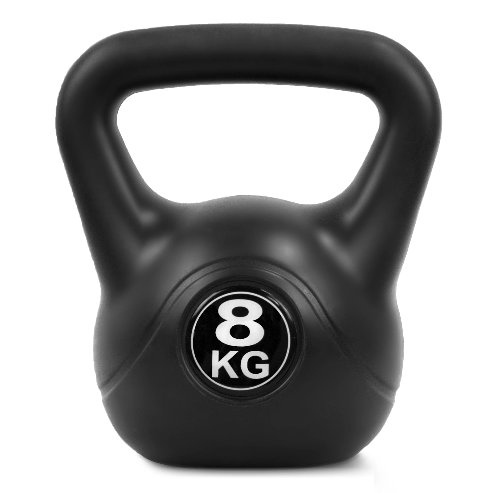 Fitness Kettlebell Weight 4FIZJO 8 kg, black