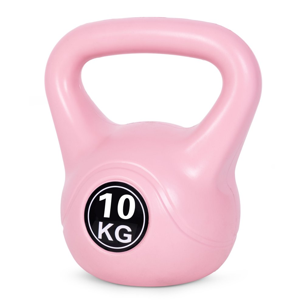 ModernHome 10 kg Kettlebell for Strength Training and Fitness, Pink (2)