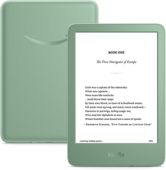 Amazon Kindle (2024) (11th generation) eReader eBook 16GB, Matcha Green