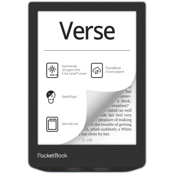 PocketBook Verse eReader eBook 8GB, Bright Blue