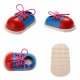 Kids Shoelaces Tying Training Kit, 2 pcs.