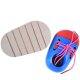Kids Shoelaces Tying Training Kit, 2 pcs.