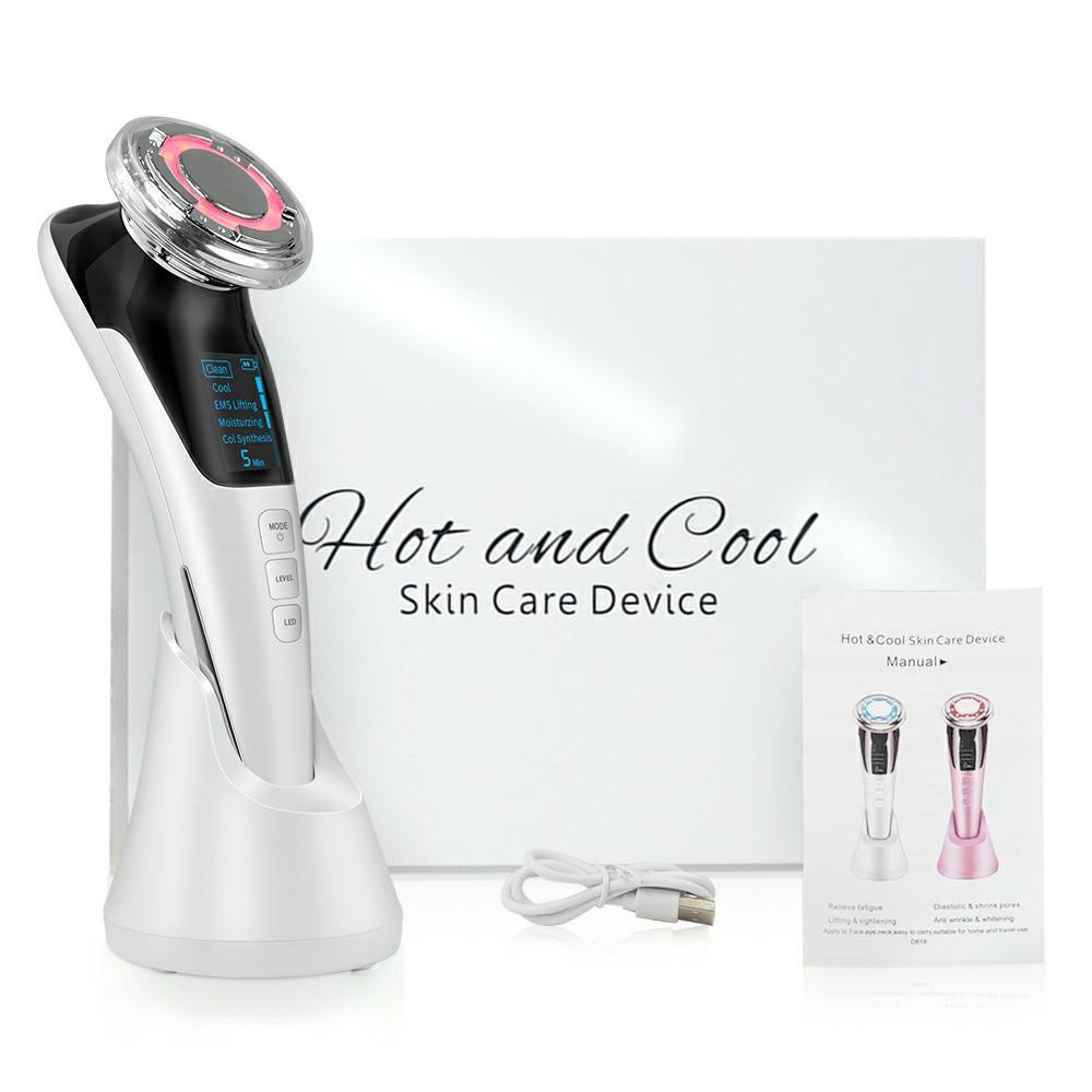 7 in 1 Face Lifting Device with EMS Microcurrent and LED Light Therapy (2)