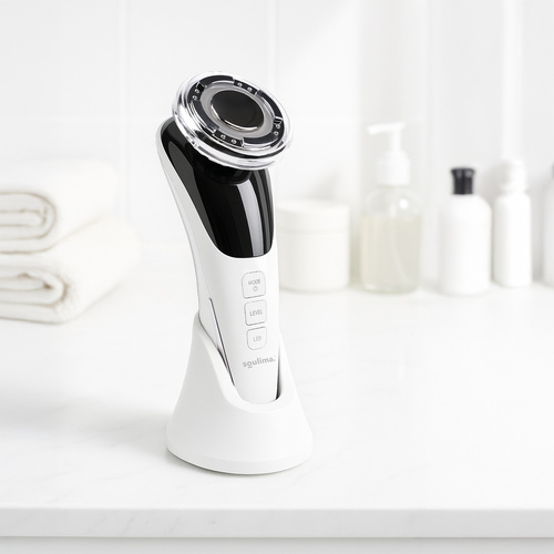 Soulima 25888 5-in-1 Face Massager with EMS Lifting and LED Therapy (2)