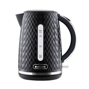 Eldom NELO C260 Electric Kettle, 1.7 L, 2000 W, Black