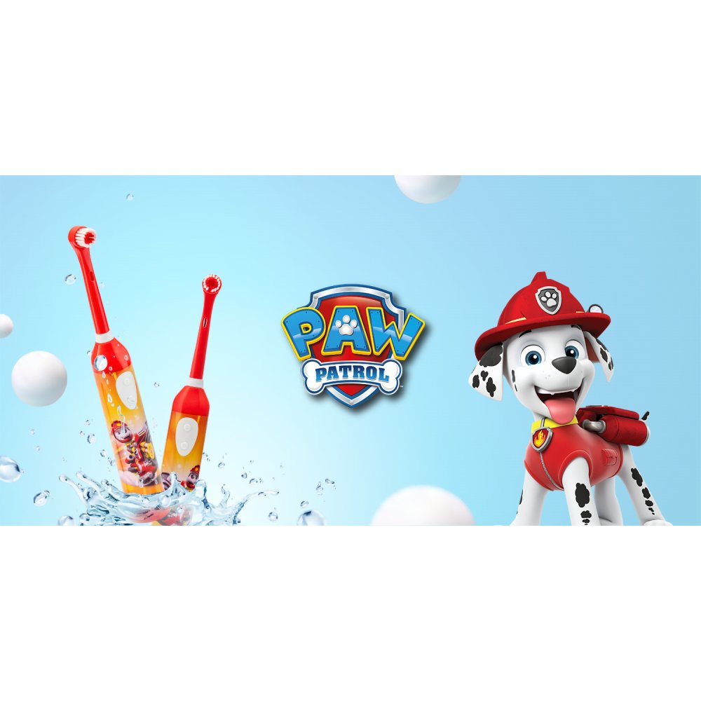 Paw Patrol Moto Pups Electric Toothbrush for Kids, red (1)