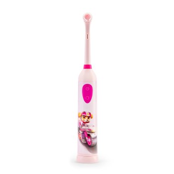 Kids Electric Toothbrush Paw Patrol MOTO Battery Powered Oscillating, Pink