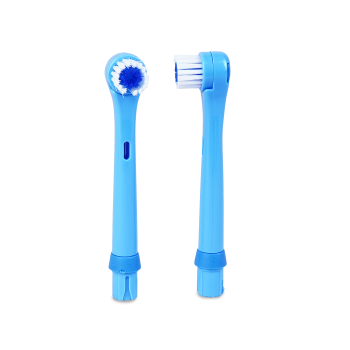 Paw Patrol Electric Toothbrush Replacement Heads, Chase, 2 Pack, blue