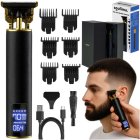 Soulima 25429 Cordless Hair Clipper and Beard Trimmer, Black