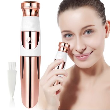 Painless Facial Hair Remover and Body Trimmer for Women with LED Light