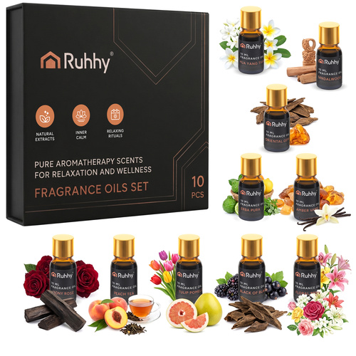 Fragrance Oils Set 10x10ml for Diffuser Ruhhy 27222 (0)