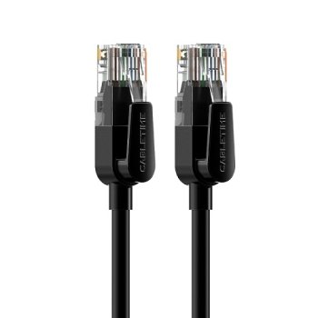 Cat6 UTP Network Cable 1m Black 1000Mbps