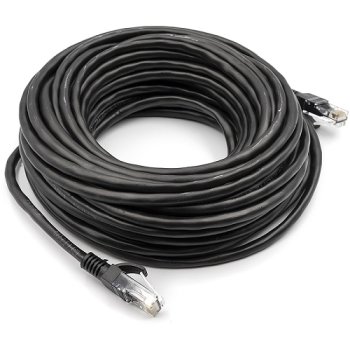 Cat5E UTP Network Patch Cable 15m Black