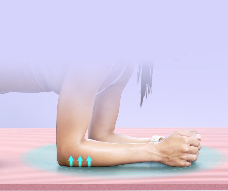 4Fizjo Gymnastic Non-Slip Fitness Foam Yoga Mat Foam NBR 180x60x1.5cm, Purple (2)