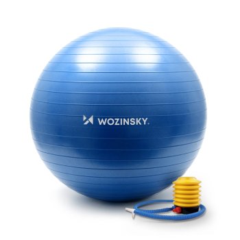Wozinsky WGB65BL Exercise Ball 65 cm Light Blue