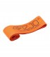 4Fizjo Flex Band Flexible Textile Training Mini Loop Bands Tapes, Orange (weak resistance)