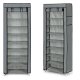 ModernHome Fabric Wardrobe Portable Closet with 9 Shelves for Clothes and Shoes