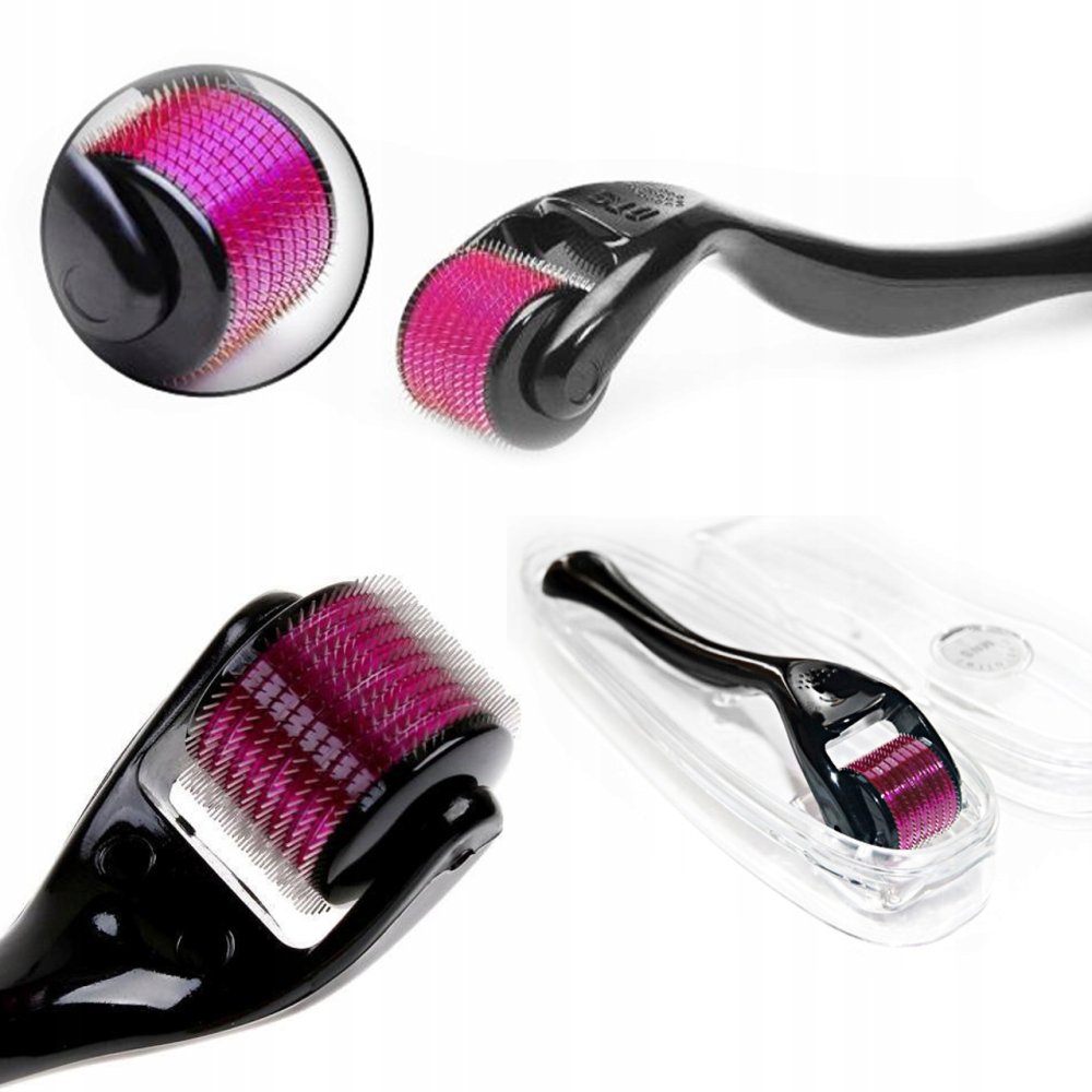 Derma Roller Face and Body Massager Needle Mesotherapy, 1.5mm (3)