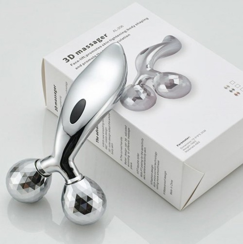 3D Rotating Face and Body Massager (2)