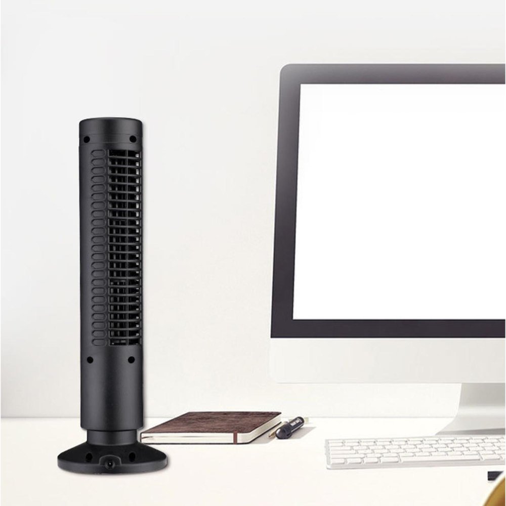USB Column Tower Cooling Fan Portable Air Conditioner 2,5W, Black (0)