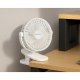 Ruhhy Cordless Clip On Desk Fan 25566, White