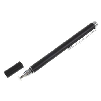 Capacitive Screen Stylus Touch Pen with Precision Disc for Phone Tablet etc., Black
